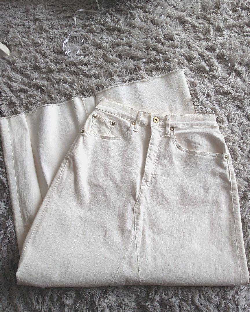 アパルトモン　グッドグリーフ　CUT OFF HEM LONG SKIRT　38