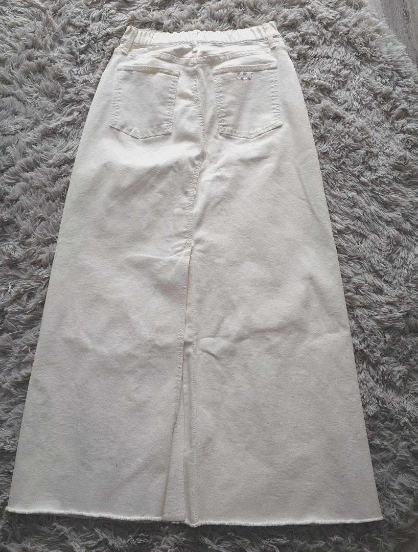 アパルトモン　グッドグリーフ　CUT OFF HEM LONG SKIRT　38