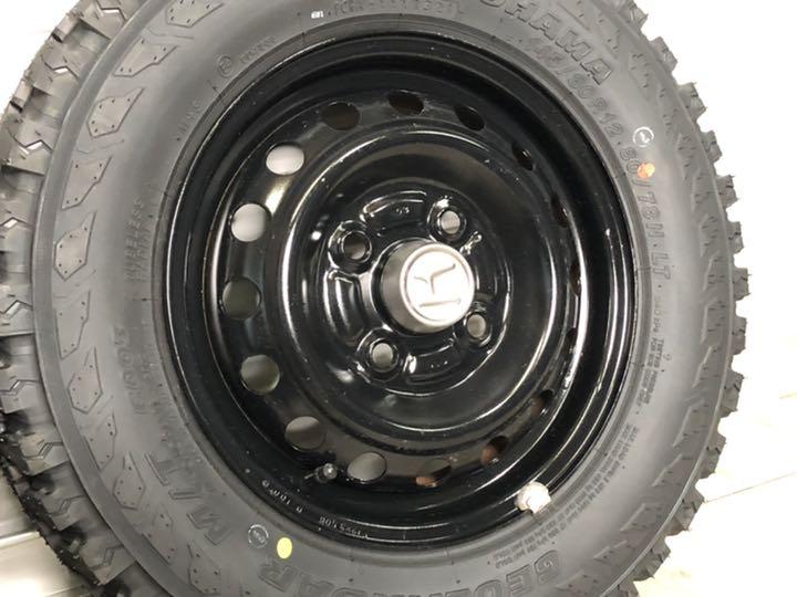 送料込‼️21年 ジオランダー M T バモス 9jbsp-m17561697557 新品タイヤ 145R12 6PR 即納新品