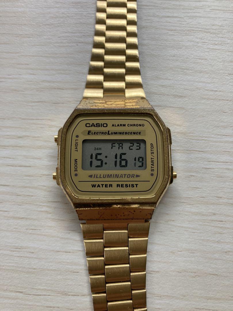 CASIO カシオ　A168WG-9WJF ゴールド チープカシオ　チプカシ