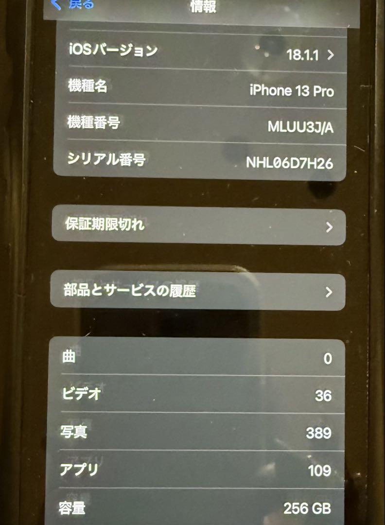 Apple iPhone 13 Pro シエラブルー