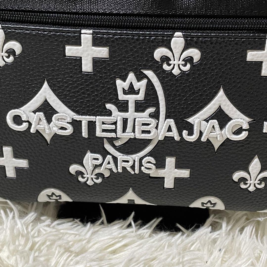 極美品] CASTELBAJAC クレア ドライビングトートバッグ ブラック