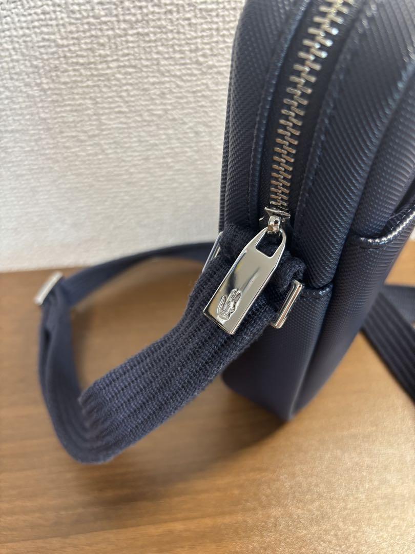 [ME] Lacoste ショルダーバッグ　ネイビー