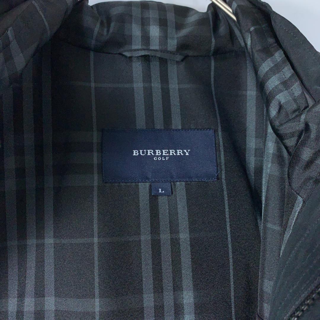 L幸せなふたりに贈る結婚祝い美品 BURBERRY バーバリーゴルフ ダウン