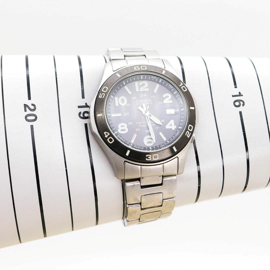 稼働 CASIO OVERLAND 腕時計 電波ソーラー OVW110 1790