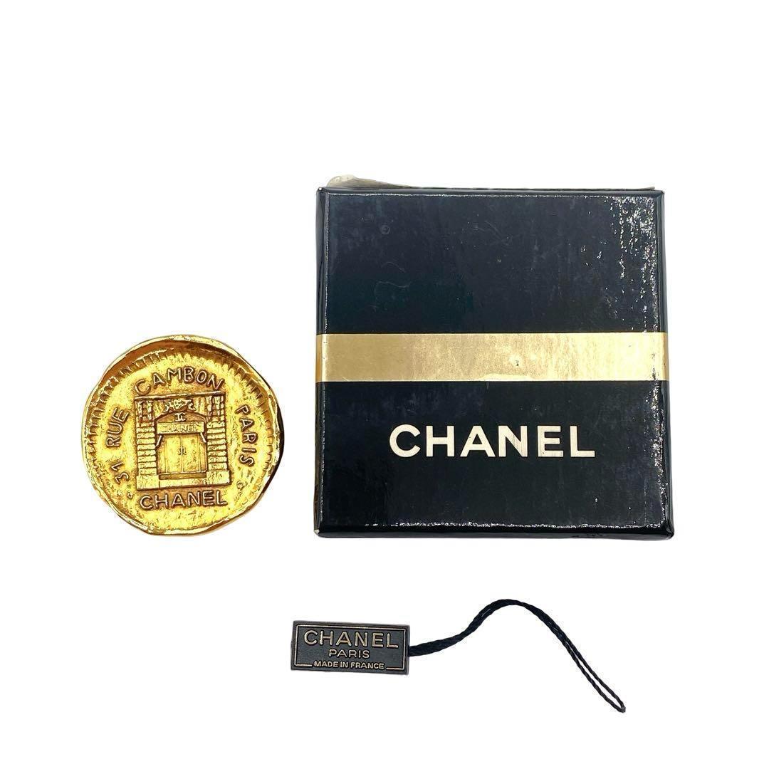 CHANEL　31 RUE CAMBON 1131　ブローチ　ゴールド