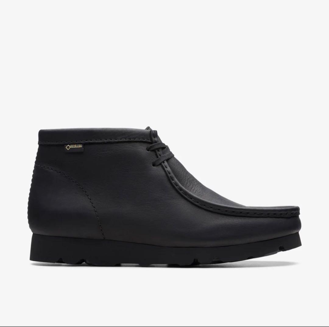 [美品]ワラビーブーツゴアテックス　ブラック　ビブラムソール　24.5cm