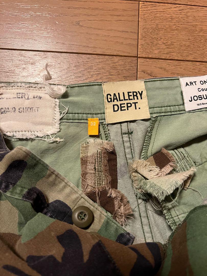 GALLERY DEPT. 迷彩カーゴショートパンツ GALLERY DEPT. 迷彩カーゴショートパンツ ショートパンツ