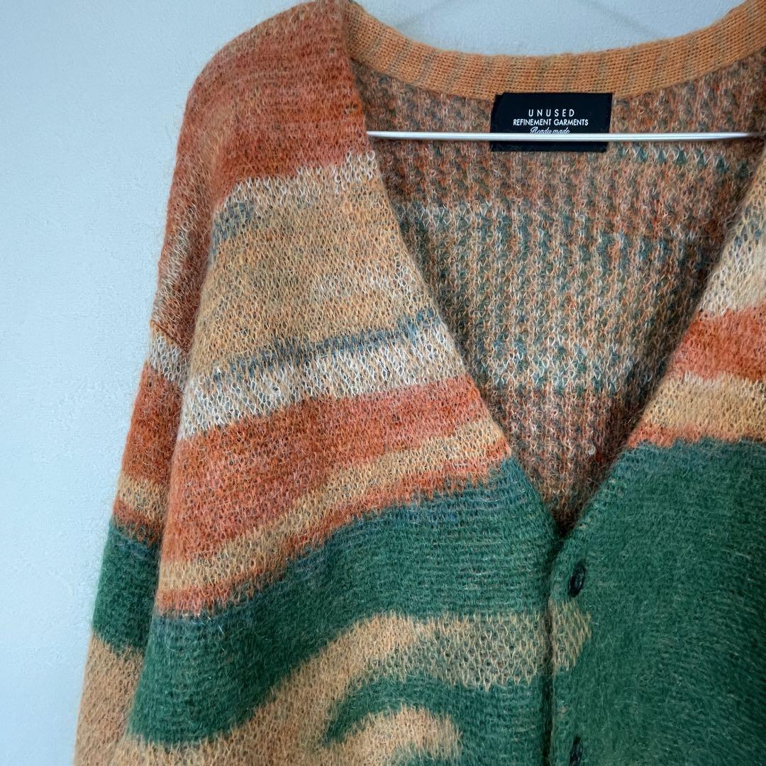 unused モヘア カーディガン　24aw