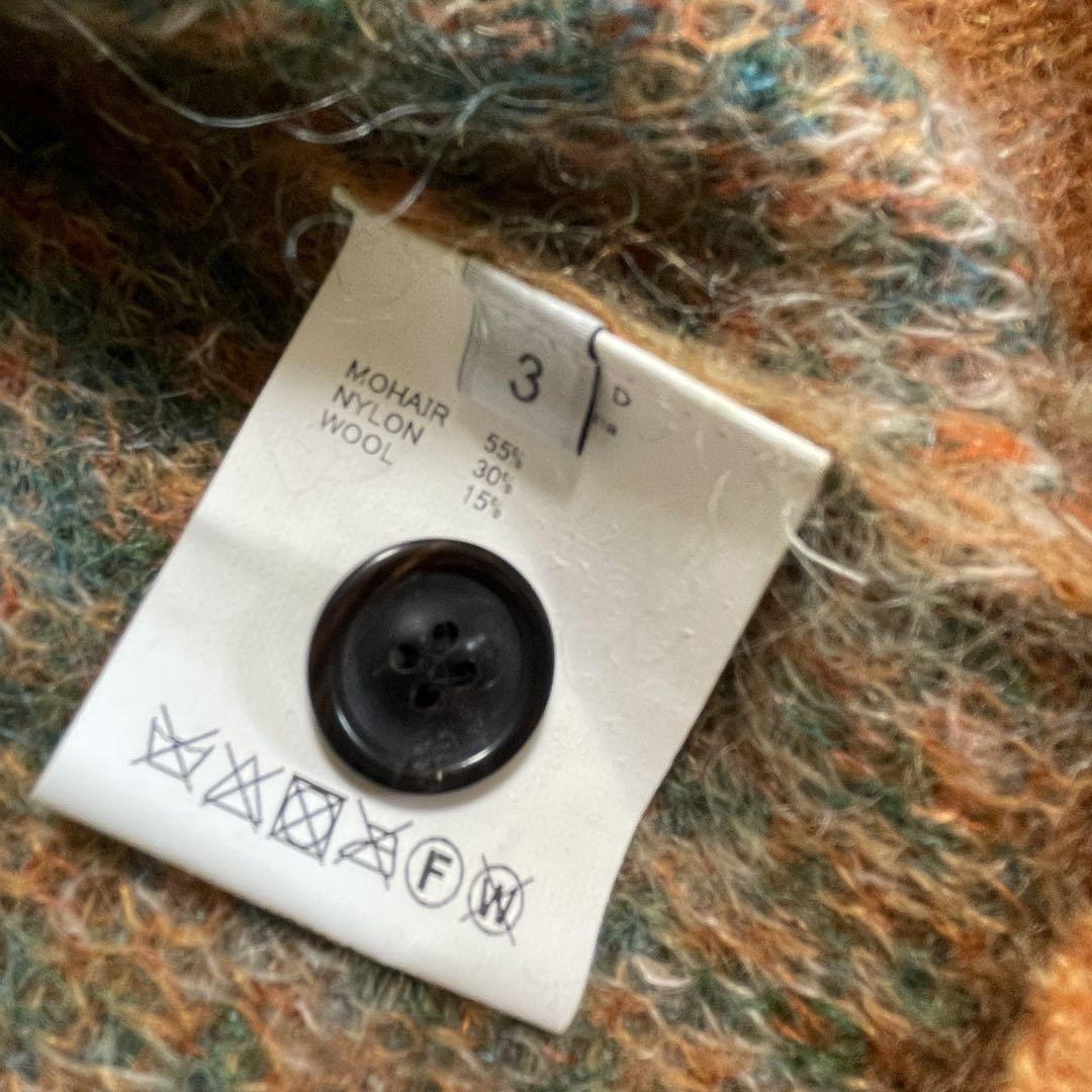 unused モヘア カーディガン　24aw