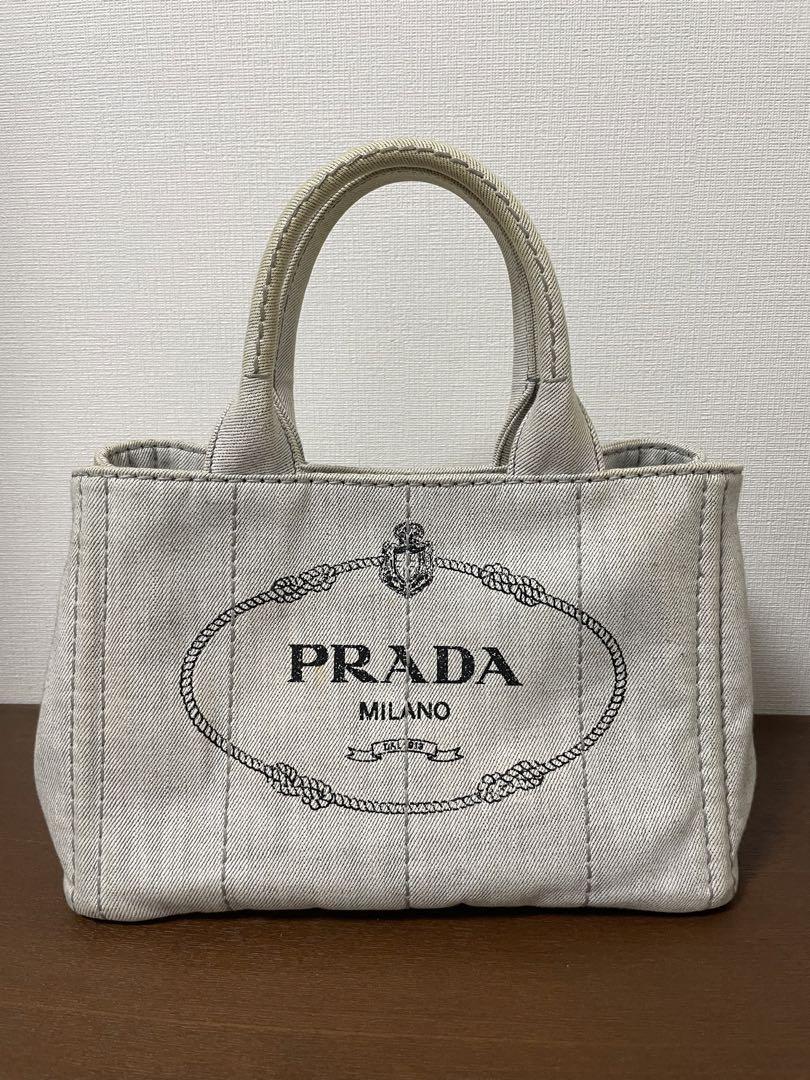 トートバッグPRADA カナパ 正規品(付属品つき)