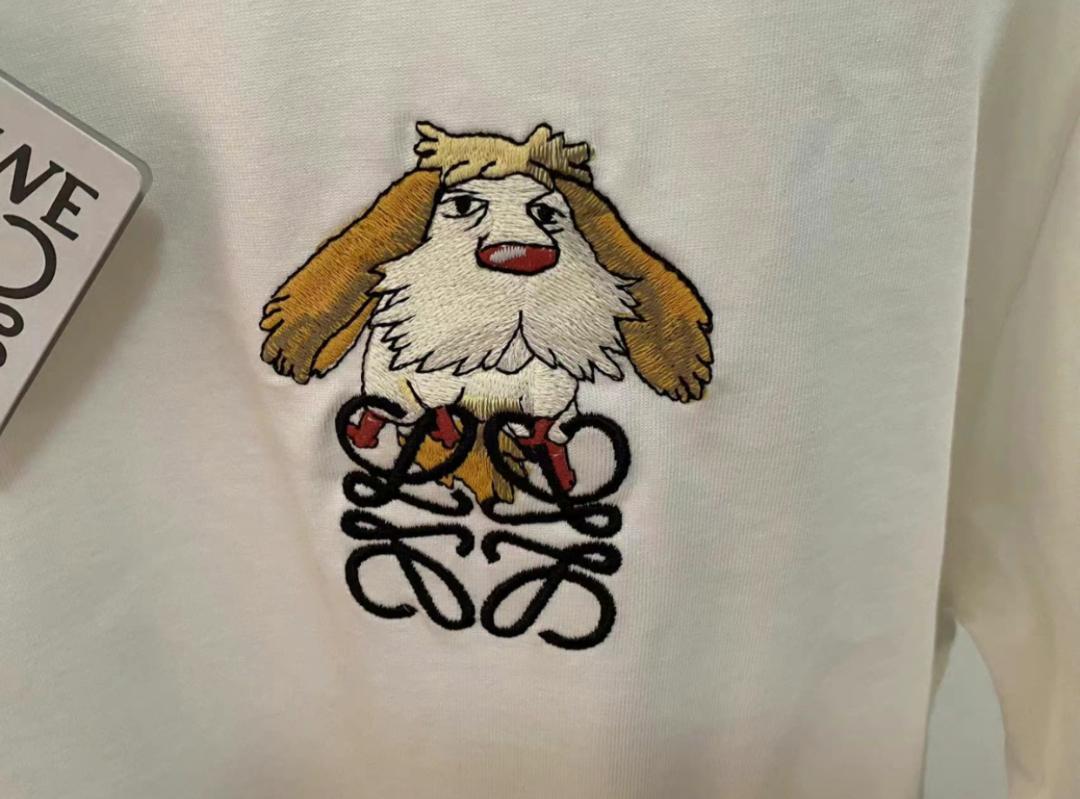 セール】Lazar 別注 Animal Embroidery Tee/オーバーサイズ
