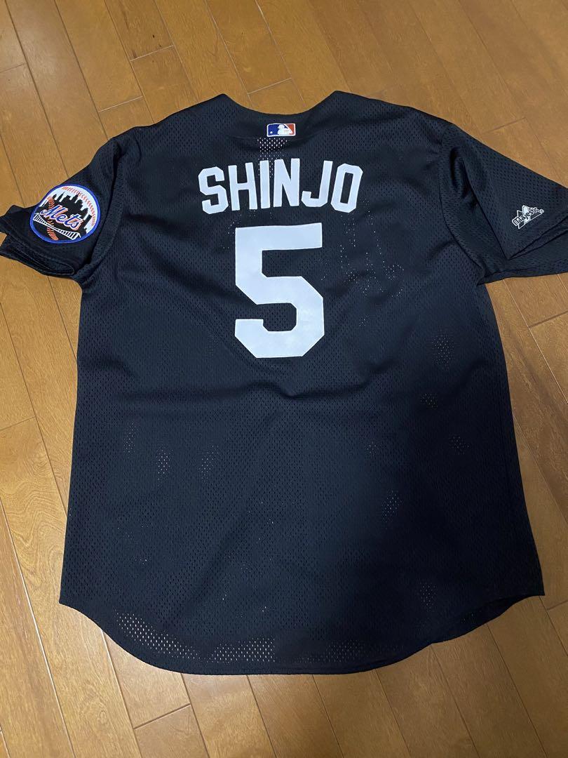 MLB ニューヨークメッツ 新庄剛志 マジェスティック ユニフォーム Tシャツ-