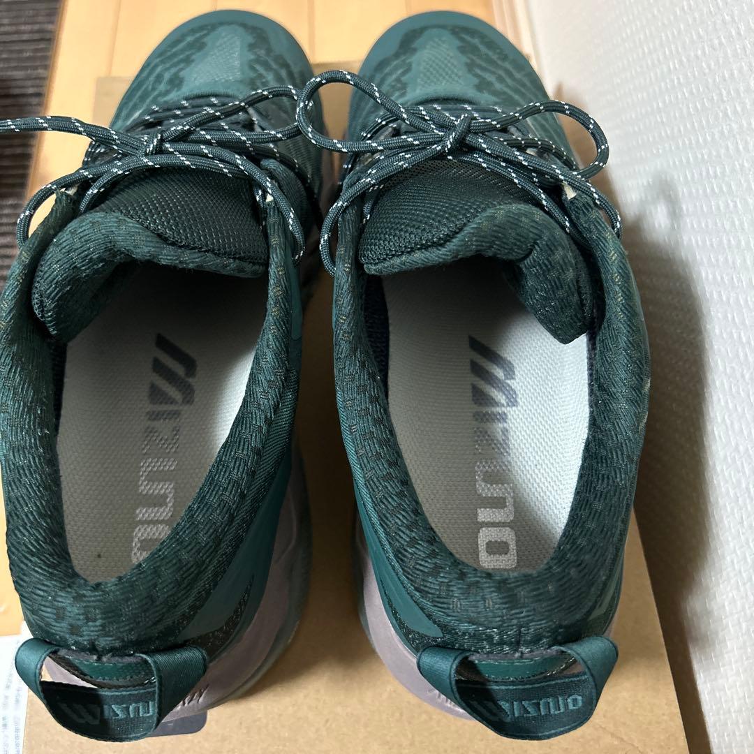 ミズノ ウェーブムジン TL ゴアテックス グリーン 27.0cm