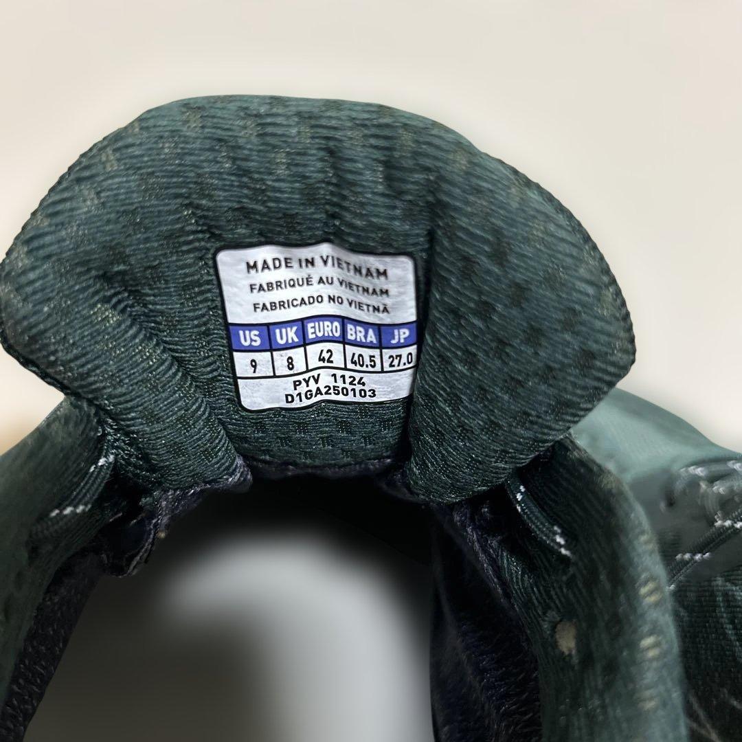 ミズノ ウェーブムジン TL ゴアテックス グリーン 27.0cm