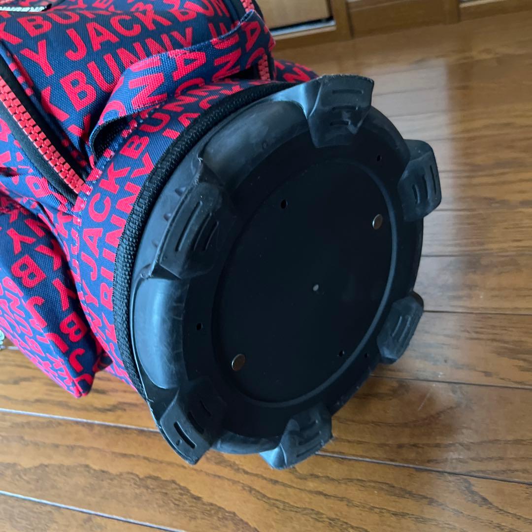 JACK BUNNY ジャックバニー カート式 キャディバッグ ロゴ 柄