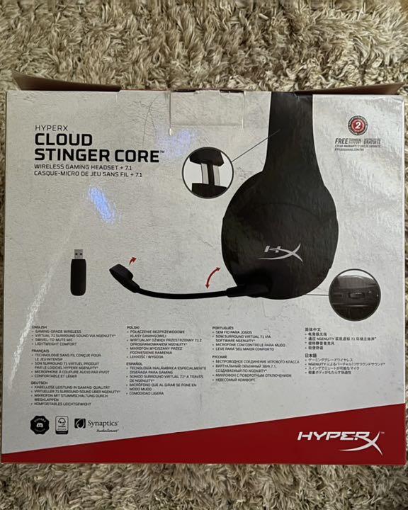 HyperX Cloud Stinger Coreワイヤレスヘッドセット7.1
