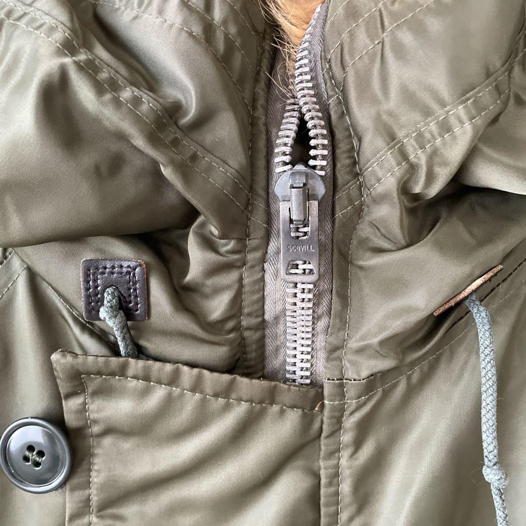 N-2BフライトジャケットXLゴールデンフリースリアルファーUSAXL