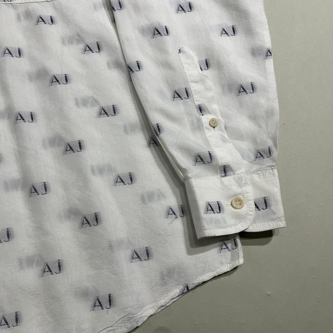 90's ARMANI JEANS logo design shirt