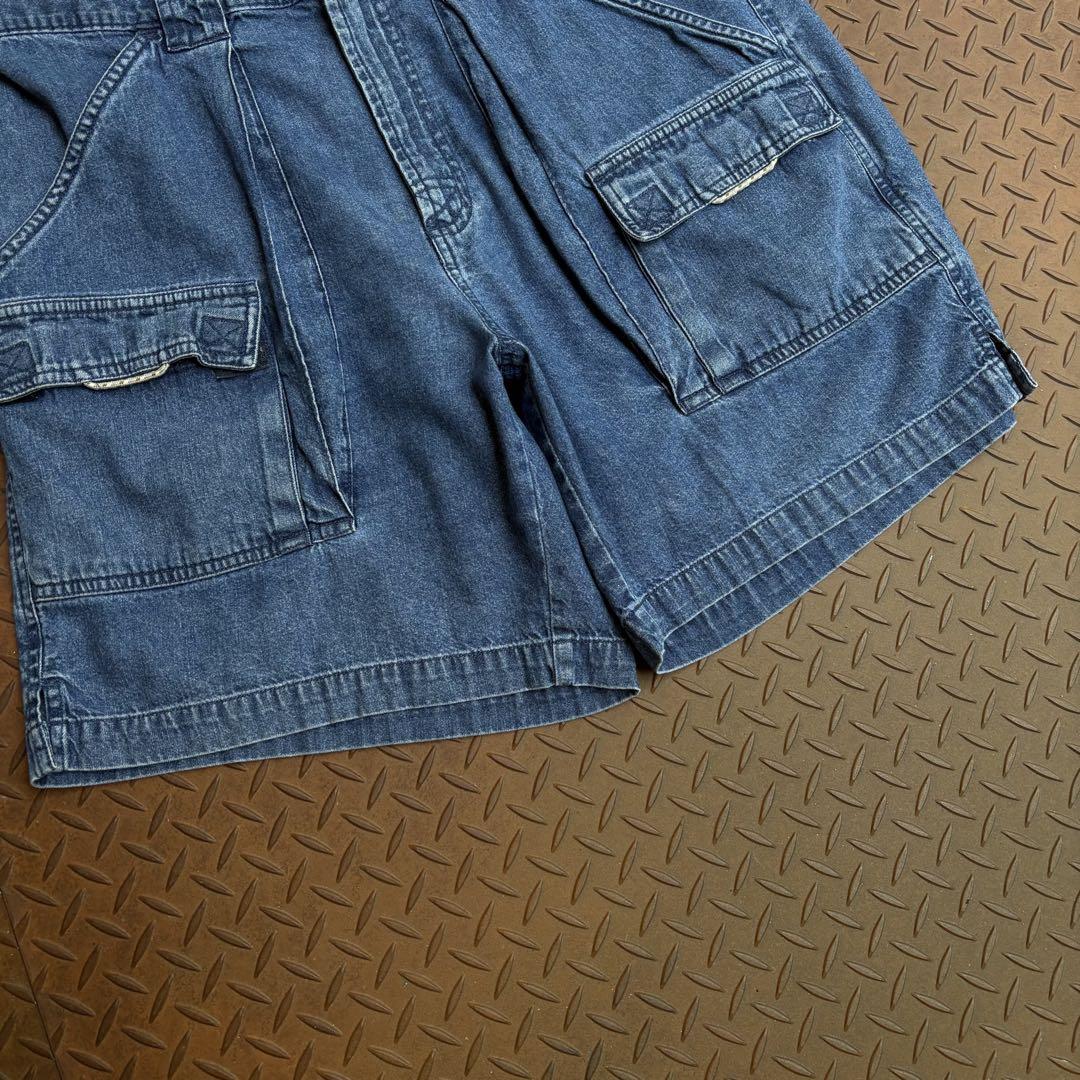 90s-00s Columbia PFG デニム ショーツ ハーフパンツ
