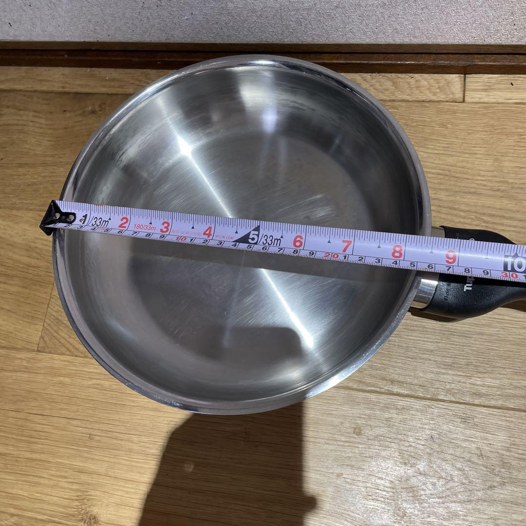 タッパーウエア　ステンレスフライパン 26cm