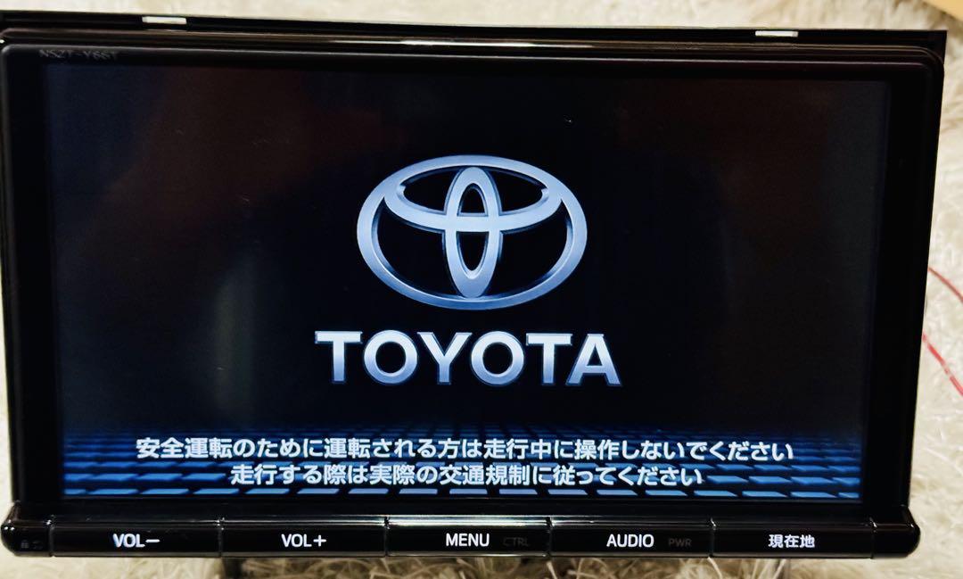 トヨタ純正 9インチ ナビ NSZT-Y66T　地図データ2024年秋