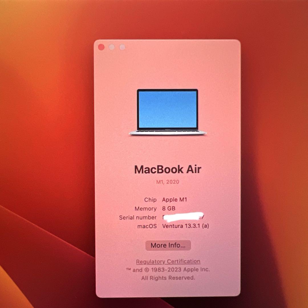MacBook本体 MacBook Air M1