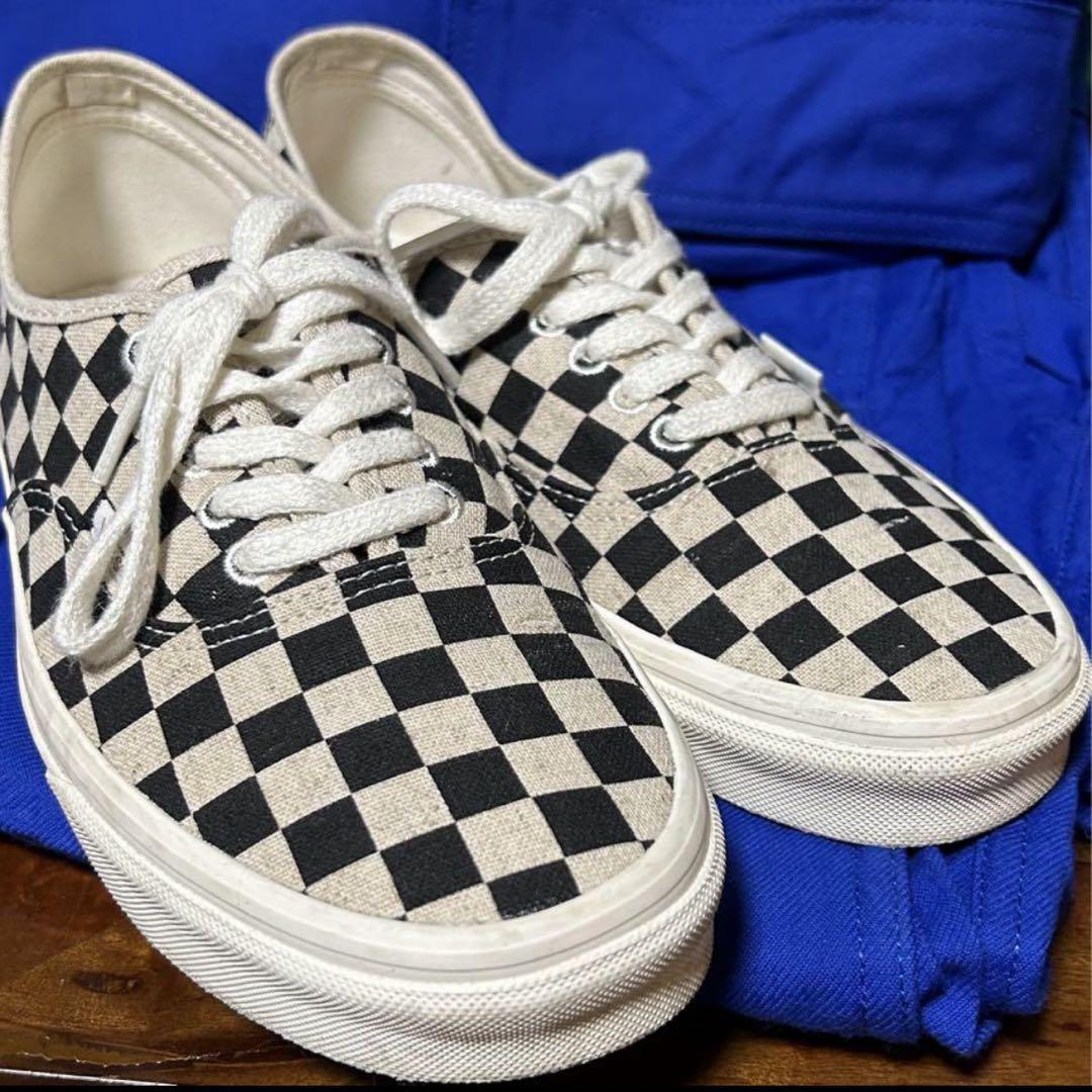 vans AUTHENTIC 27㎝ チェック - メルカリ