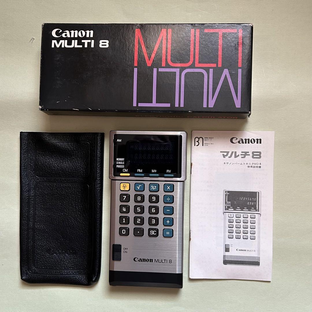 Canon MULTI 8 電卓