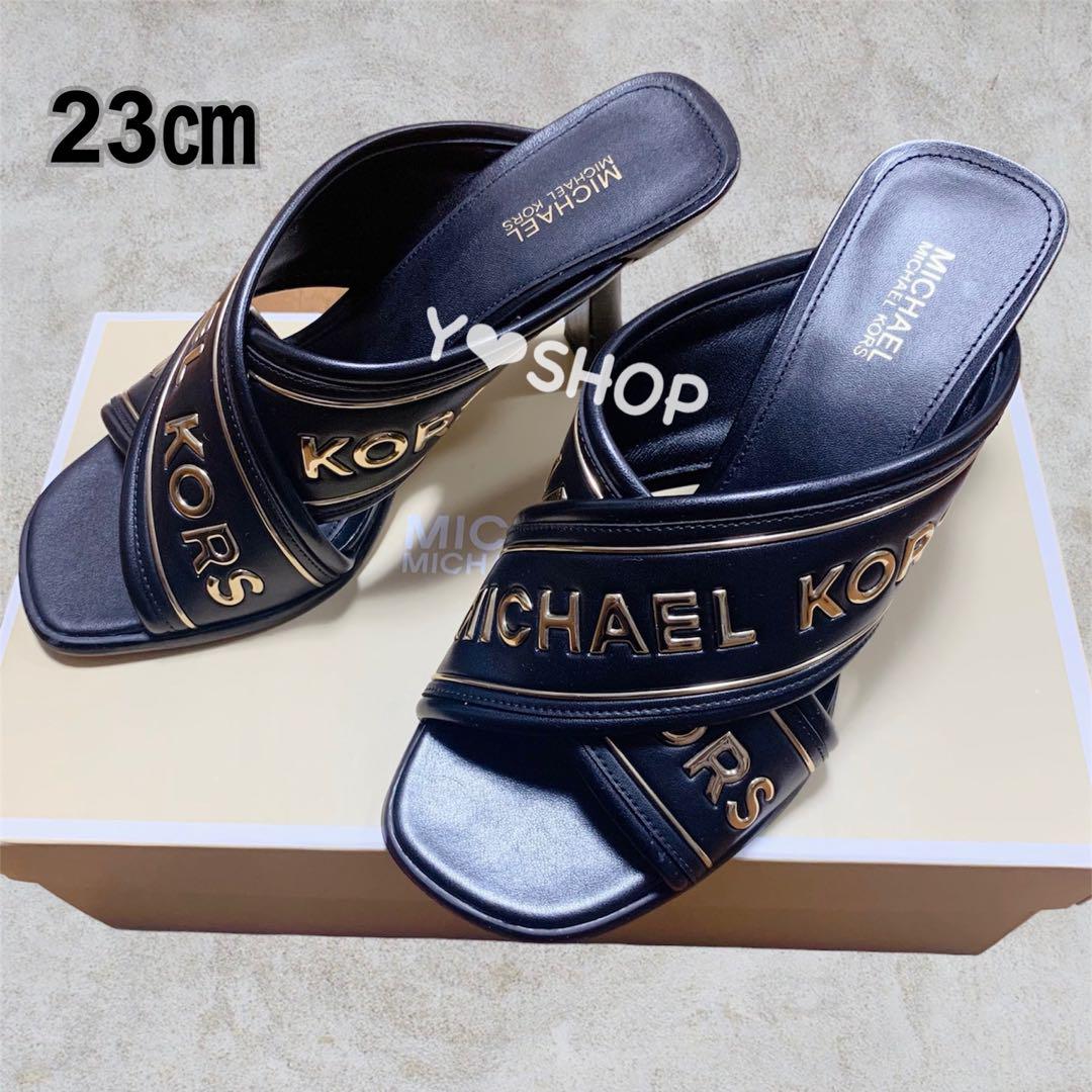 MICHAEL MICHAEL KORS♡GIDEON ミュール　ブラック