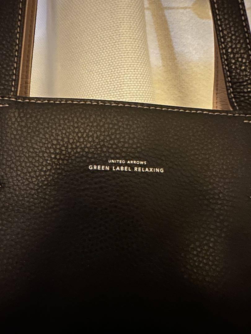【未使用】UNITED ARROWS レザートートバッグ ブラック