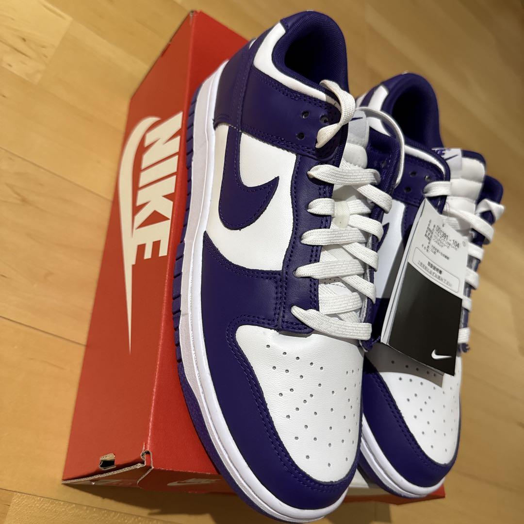 NIKE ダンク ロー レトロ コートパープル 28cm