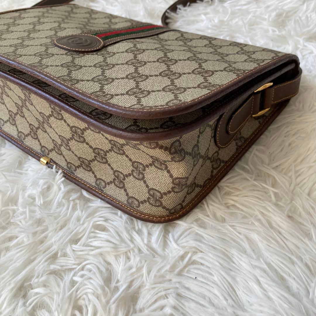 美品✨GUCCI グッチ シェリー GGスプリーム ショルダーバッグ PVC
