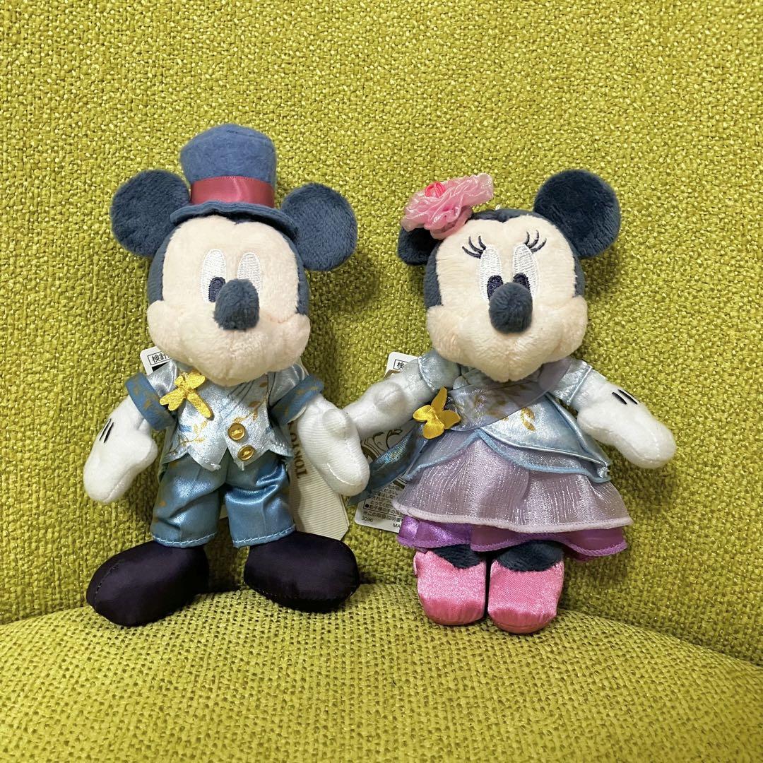 ファンタジースプリングスホテル ぬいぐるみバッチ 新コスチュームのミッキー＆ミニー！東京ディズニーシー