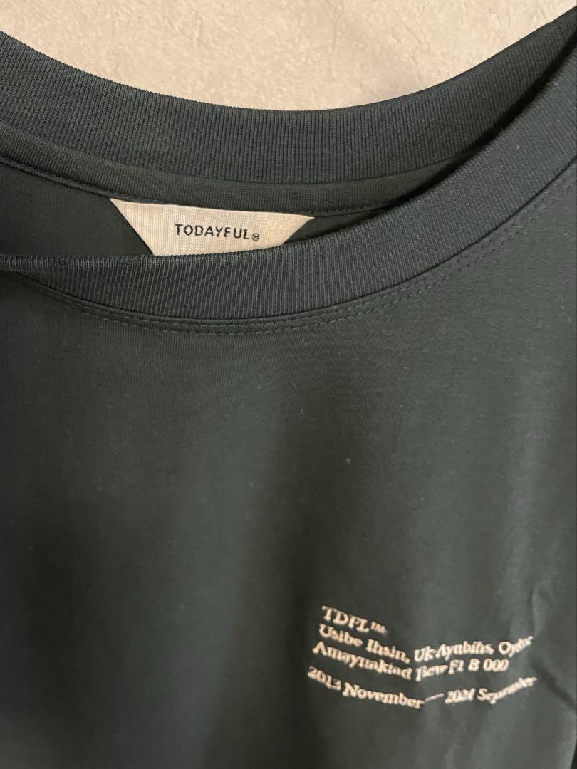 TODAYFUL 'TDFL'Useful T-shirts グリーン