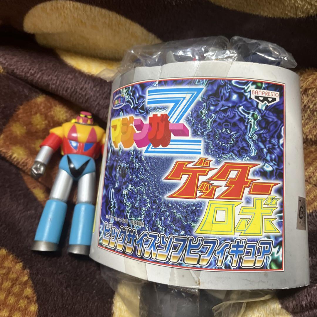 マジンガーZ ソフビフィギュア 、ゲッターロボミニソフビセット、バンプレスト 5,400円