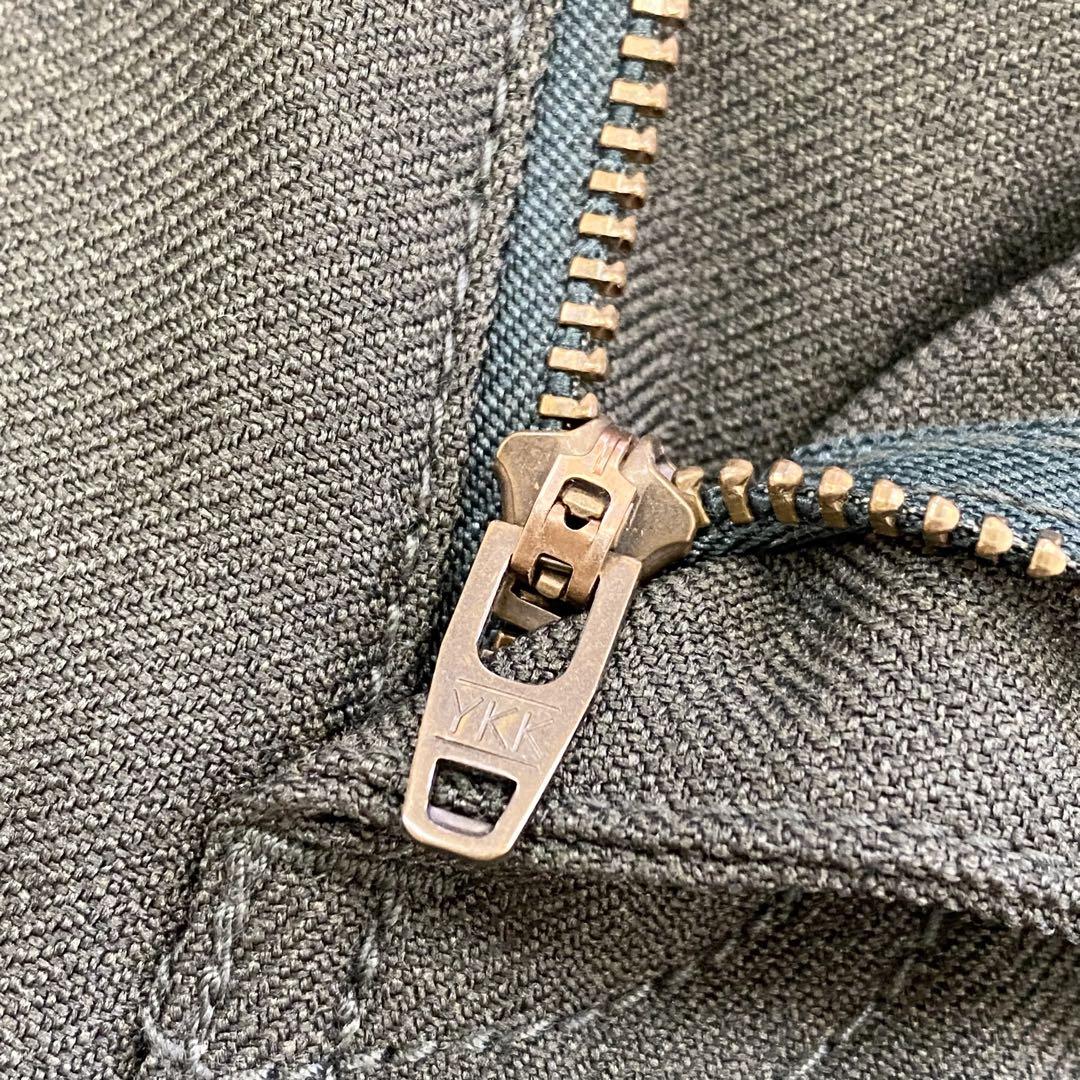 NEEDLES ニードルス　パンツ　カーキ　S Slim Jean  ロゴ　蝶