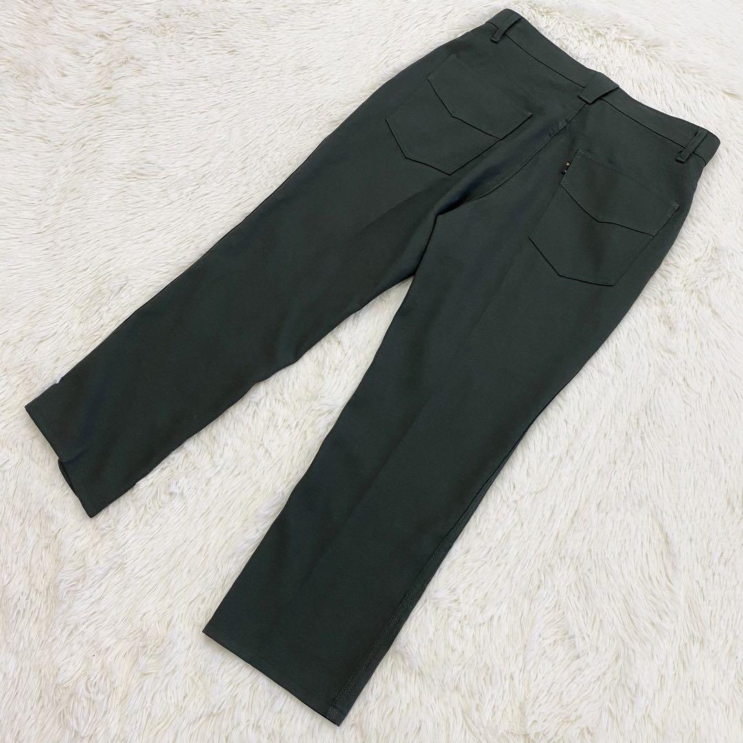NEEDLES ニードルス　パンツ　カーキ　S Slim Jean  ロゴ　蝶