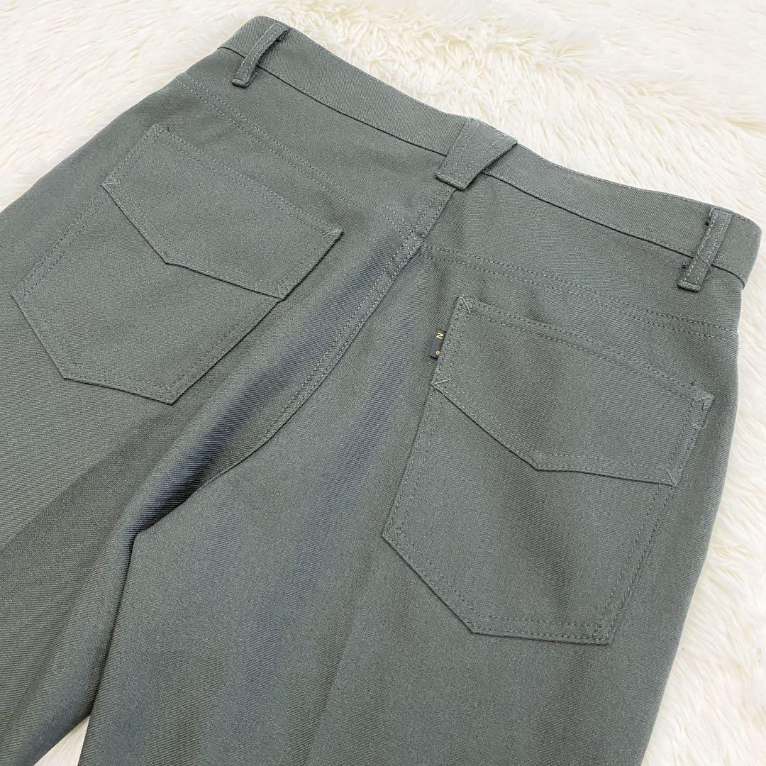 NEEDLES ニードルス　パンツ　カーキ　S Slim Jean  ロゴ　蝶