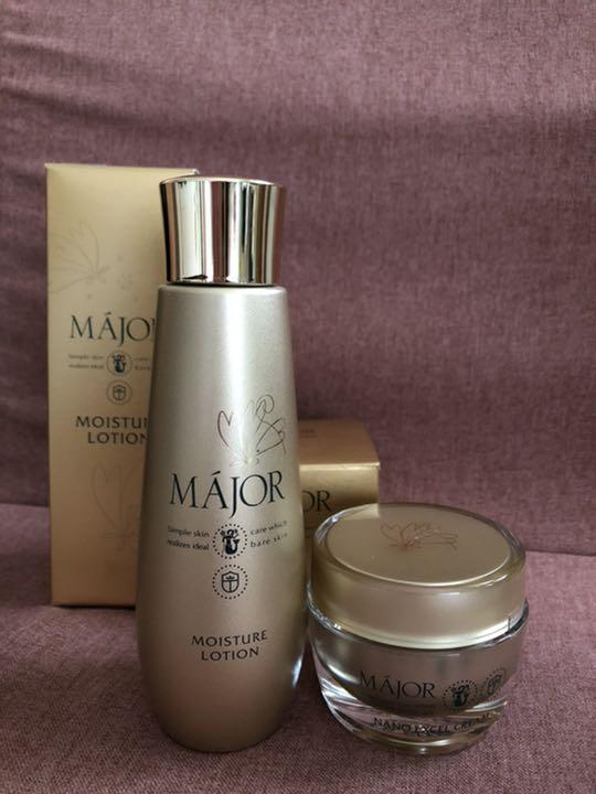 MAJOR マジョール モイスチュアローション&ナノエクセルクリーム