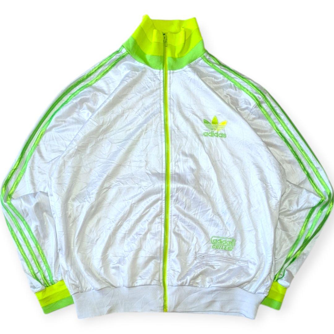 激レアadidasアディダス日本未発売ヨーロッパ限定トラックジャケットチリ62L