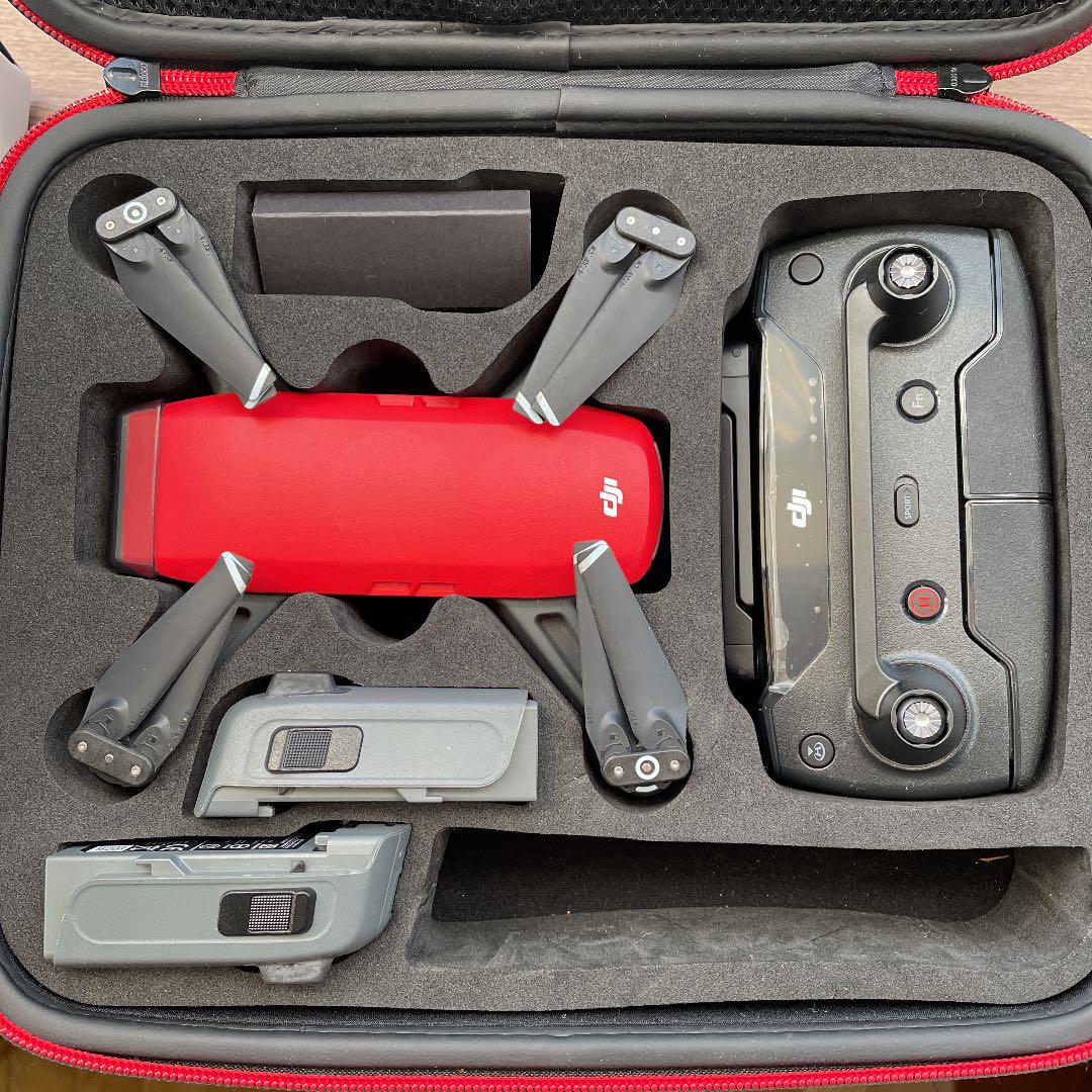 DJI Spark Fly More レッド 早い者勝ち!!※オマケ付き