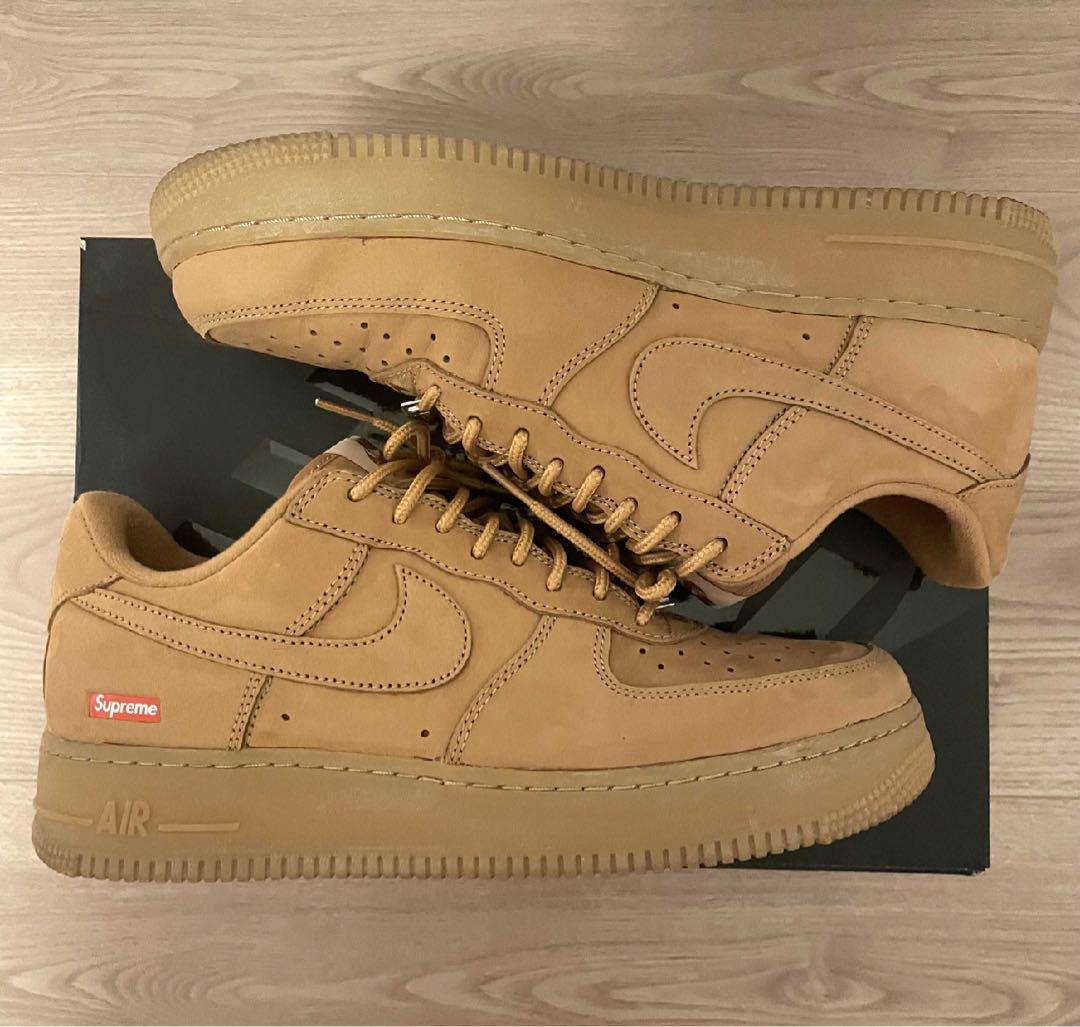 Supreme Nike Air Force 1 Low Flax/Wheat - メルカリ