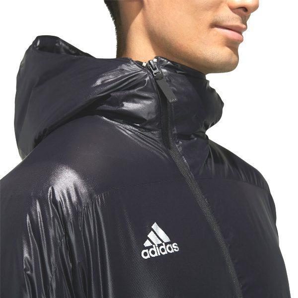 adidas アディダス ジャケット パーカー(Ｌ)薄中綿 超軽量★新品