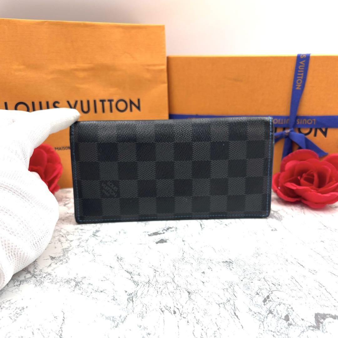 【定価の半額以下】 ルイヴィトン ダミエ グラフィット アレクサンドル 折り財布