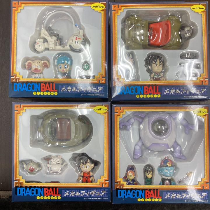 【完売】  値下げ！新品未開封 ドラゴンボール メカ&フィギュア4種セット コミック・アニメ