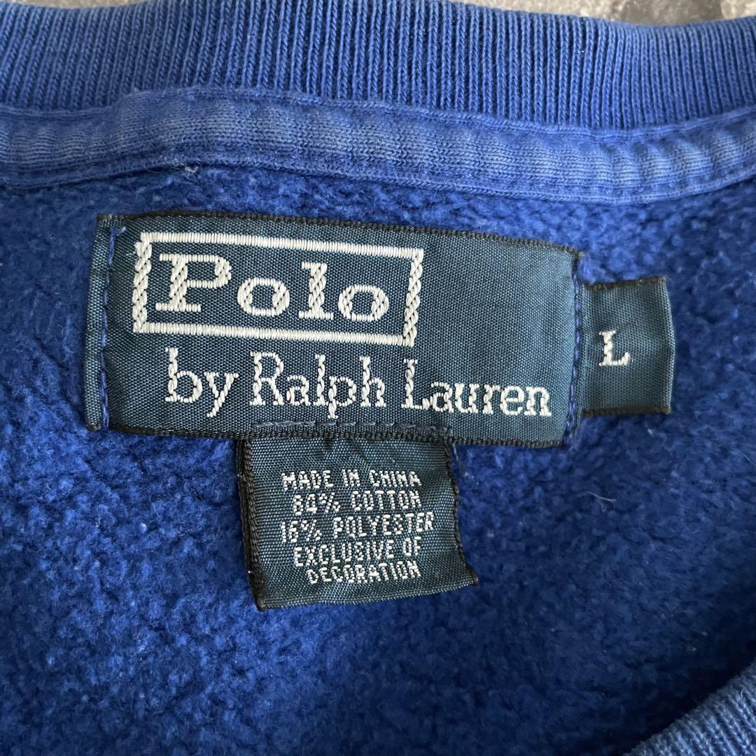 トップス 90's Polo Ralph lauren sweat trainer