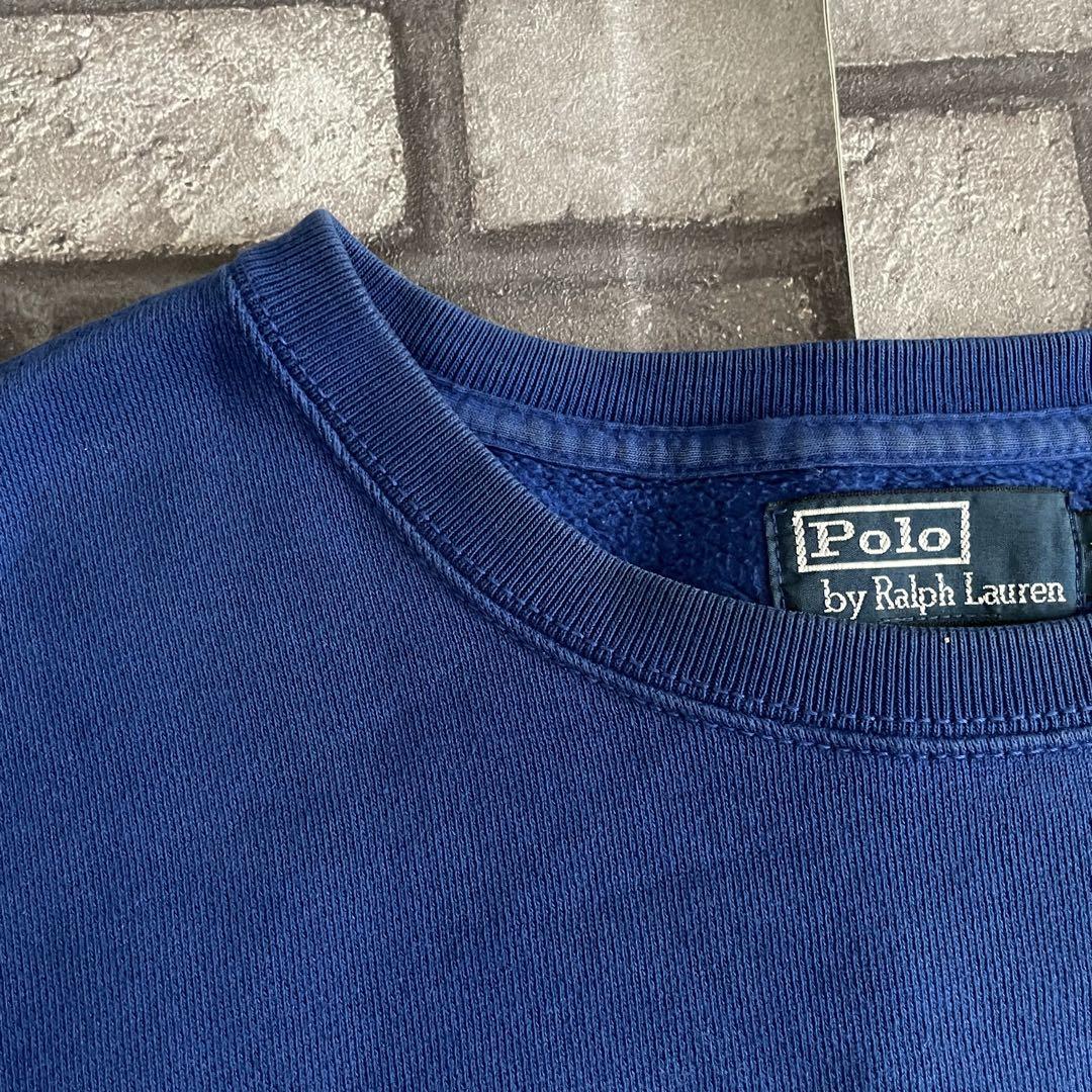 トップス 90's Polo Ralph lauren sweat trainer