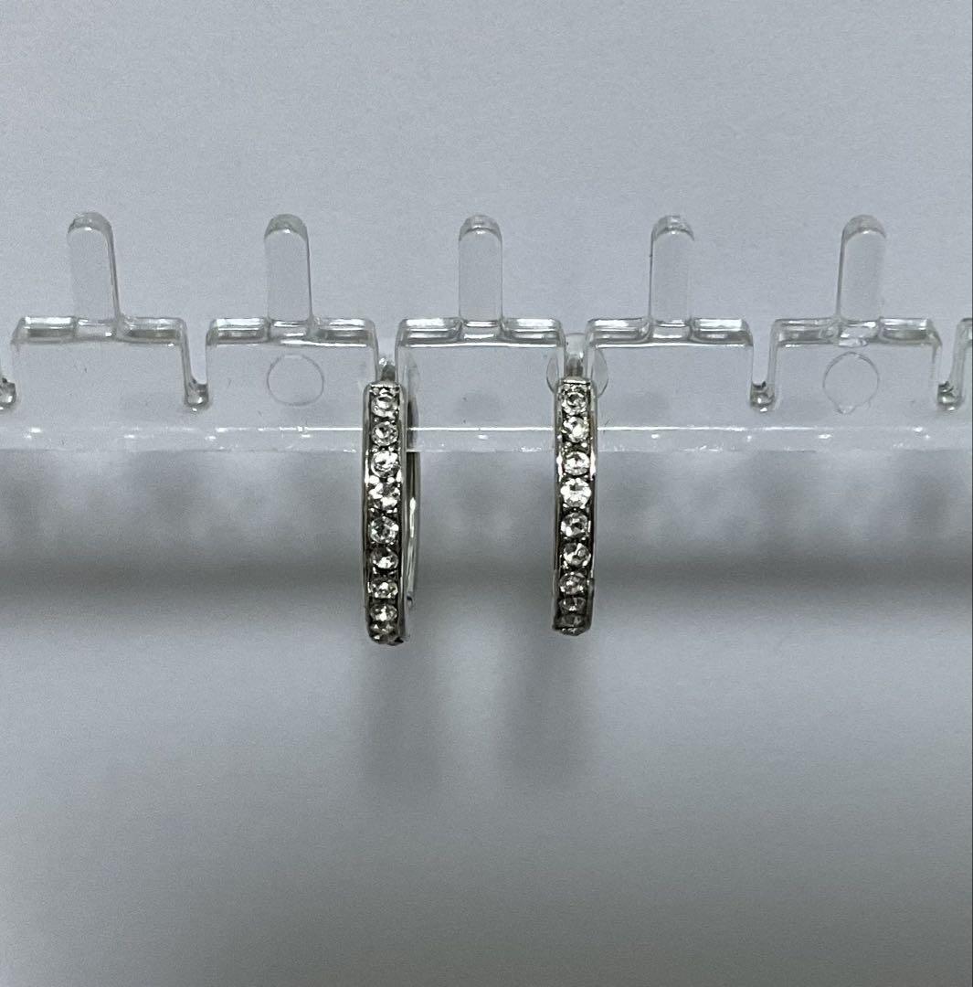 PT900 プラチナ フープピアス