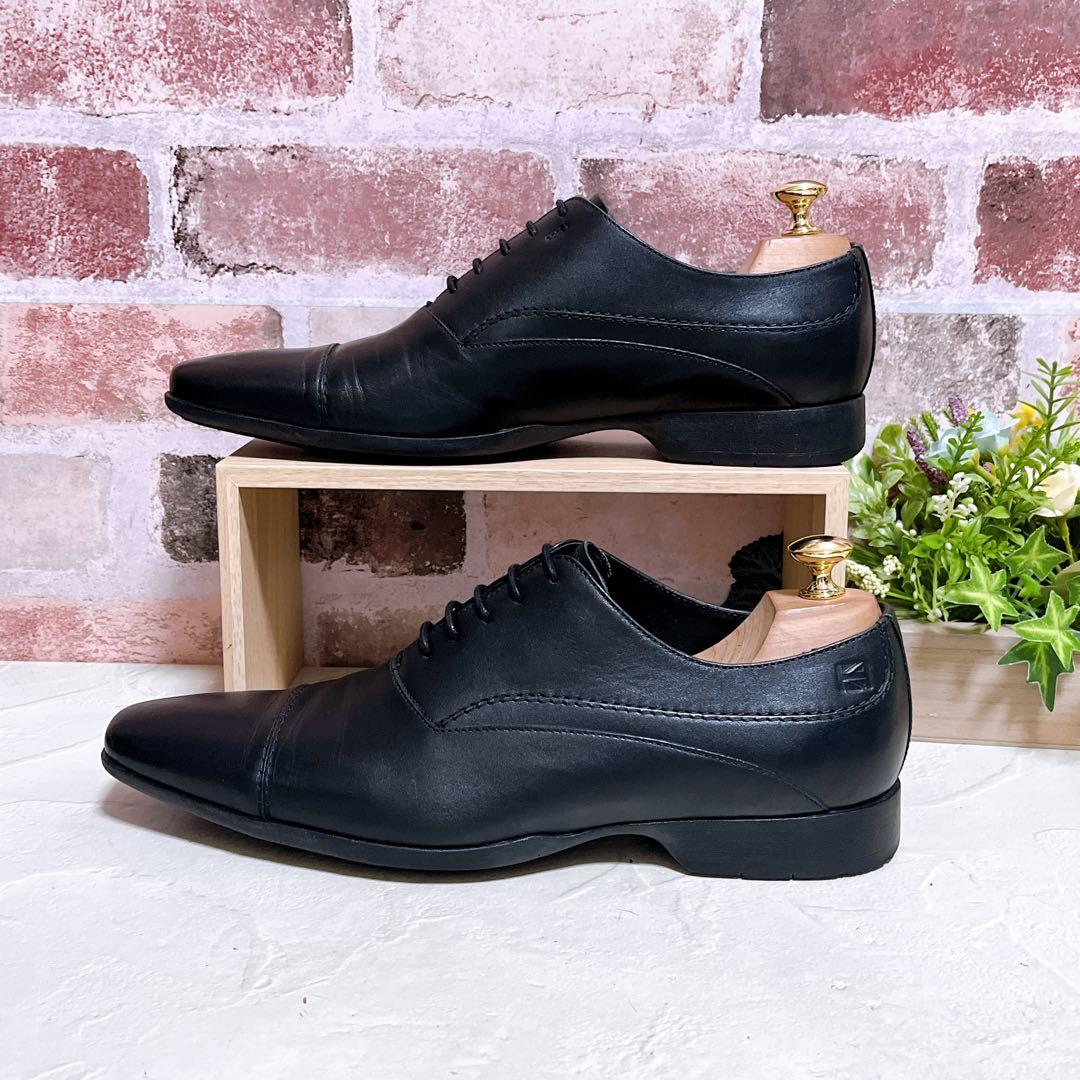 【キャサリンハムネットロンドン】ドレスシューズ 革靴 24.5cm 極美品 黒 【キャサリンハムネットロンドン】ドレスシューズ 革靴 24.5cm 極美品 黒